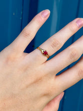 Load image into Gallery viewer, 10K Ruby Ring