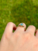 Load image into Gallery viewer, 10K Blue Topaz Ring