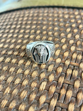 Load image into Gallery viewer, Sterling Silver Pharaoh Ring