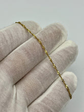 Load image into Gallery viewer, 10K Singapore Bracelet