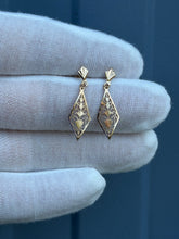 Load image into Gallery viewer, 10K Dangle Earrings