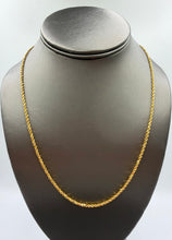 Load image into Gallery viewer, 18K Rope Chain