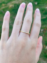 Load image into Gallery viewer, 925 Vermeil Eternity Band