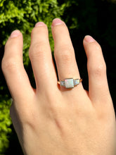 Load image into Gallery viewer, 10K Opal Diamond Ring