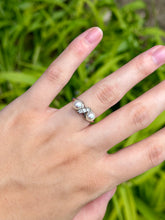 Load image into Gallery viewer, 14K Pearl & Diamond Ring