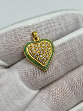 Load image into Gallery viewer, 14K Jade Heart