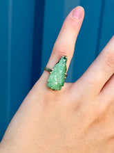 Load image into Gallery viewer, 14K Jade Ring