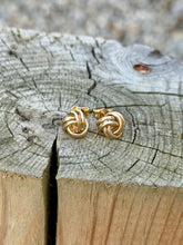 Load image into Gallery viewer, 14K Knot Earrings