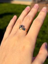 Load image into Gallery viewer, 14K Diamond Heart Ring