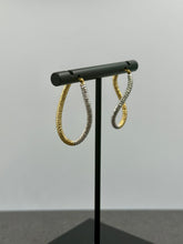 Load image into Gallery viewer, 10K Twisted Hoop Earrings