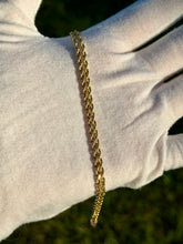 Load image into Gallery viewer, 10K Double Rope Bracelet
