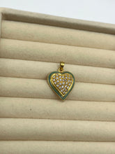 Load image into Gallery viewer, 14K Jade Heart