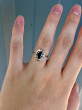 Load image into Gallery viewer, 14K Sapphire & Diamond Ring