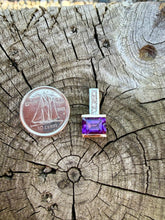 Load image into Gallery viewer, 14K Amethyst & Diamond Pendant