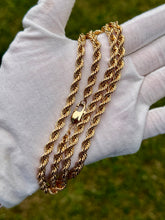 Load image into Gallery viewer, 10K Rope Chain