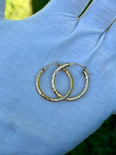 Load image into Gallery viewer, 14K Hoop Earrings