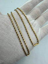 Load image into Gallery viewer, 10K Rope Chain