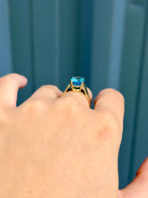 Load image into Gallery viewer, 14K Swiss Topaz Ring