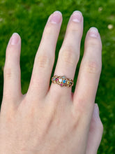 Load image into Gallery viewer, 10K Multi-Gemstone Ring