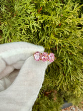 Load image into Gallery viewer, 10K Pink CZ Ring