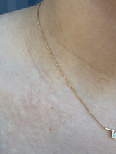 Load image into Gallery viewer, 18K Halo Diamond Necklace