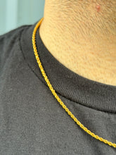 Load image into Gallery viewer, 18K Rope Chain