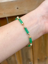 Load image into Gallery viewer, 14K Jade Bracelet