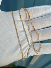 Load image into Gallery viewer, 14K Curb Link Chain