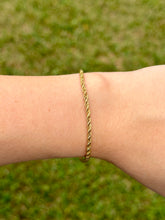 Load image into Gallery viewer, 14K Rope/Box Bracelet