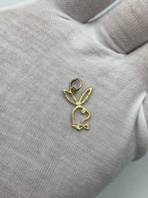 Load image into Gallery viewer, 10K Playboy Bunny Charm