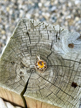 Load image into Gallery viewer, 10K Orange Topaz Pendant