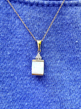 Load image into Gallery viewer, 10K Opal Diamond Necklace