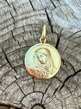 Load image into Gallery viewer, 14K Mother Mary Charm