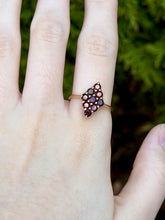 Load image into Gallery viewer, 10K Garnet Ring