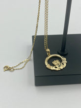 Load image into Gallery viewer, 9CT Claddagh Necklace