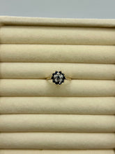 Load image into Gallery viewer, 10K Sapphire & Diamond Ring