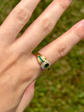 Load image into Gallery viewer, 18K Emerald Ring