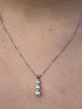 Load image into Gallery viewer, 10K Faux Pearl Necklace