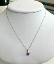 Load image into Gallery viewer, 10K Amethyst Necklace