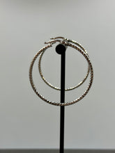 Load image into Gallery viewer, 10K WG Hoop Earrings