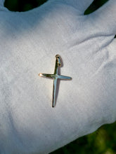 Load image into Gallery viewer, 10K Diamond Cross
