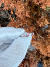Load image into Gallery viewer, 10K WG Pink Sapphire Ring