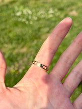 Load image into Gallery viewer, 18K Chain Link Ring