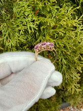 Load image into Gallery viewer, 10K Pink CZ Ring