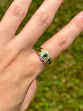 Load image into Gallery viewer, 18K Emerald Ring