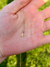 Load image into Gallery viewer, 10K “K” Necklace