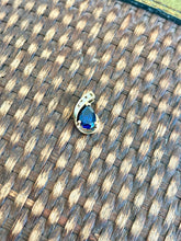 Load image into Gallery viewer, 10K Sapphire And Diamond Pendant