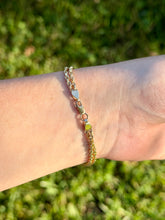 Load image into Gallery viewer, 10K Double Rope Bracelet
