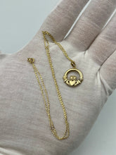 Load image into Gallery viewer, 9CT Claddagh Necklace