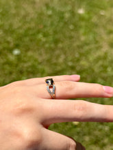Load image into Gallery viewer, 14K Jaguar Sapphire Ring